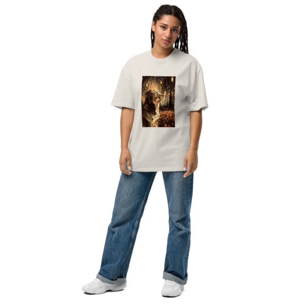 Oversized faded t-shirt - Image 4