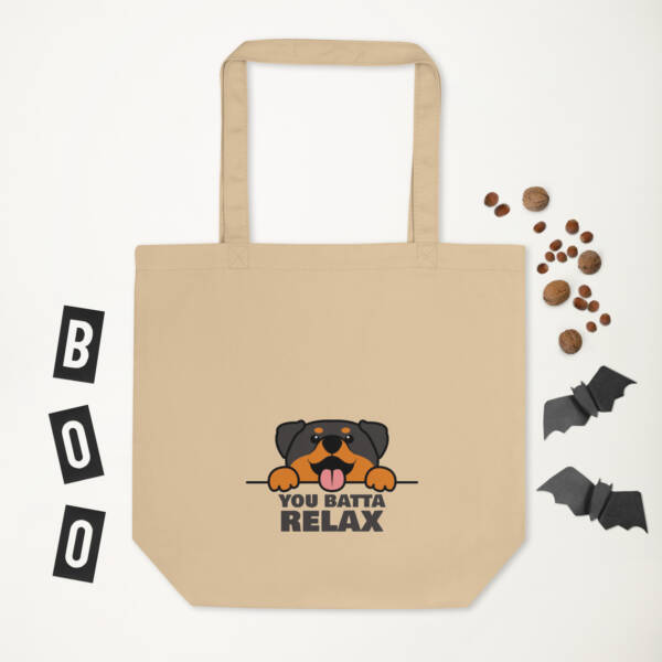 "You Batta Relax" Tote Bag - Image 2